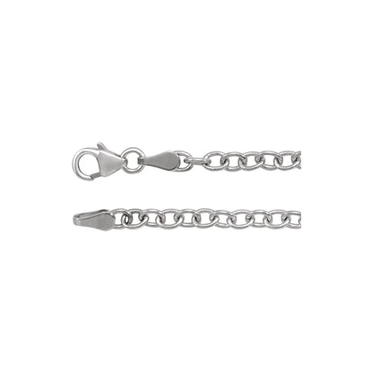 Oval Cable 16" Chain