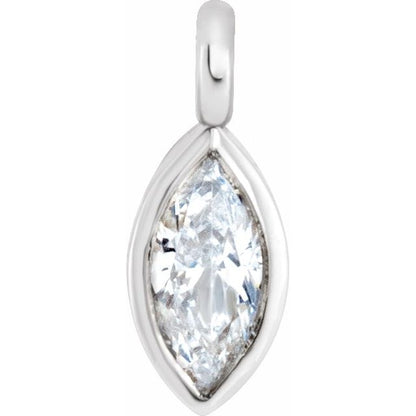 .07 CT Lab-Grown Diamond Dangle