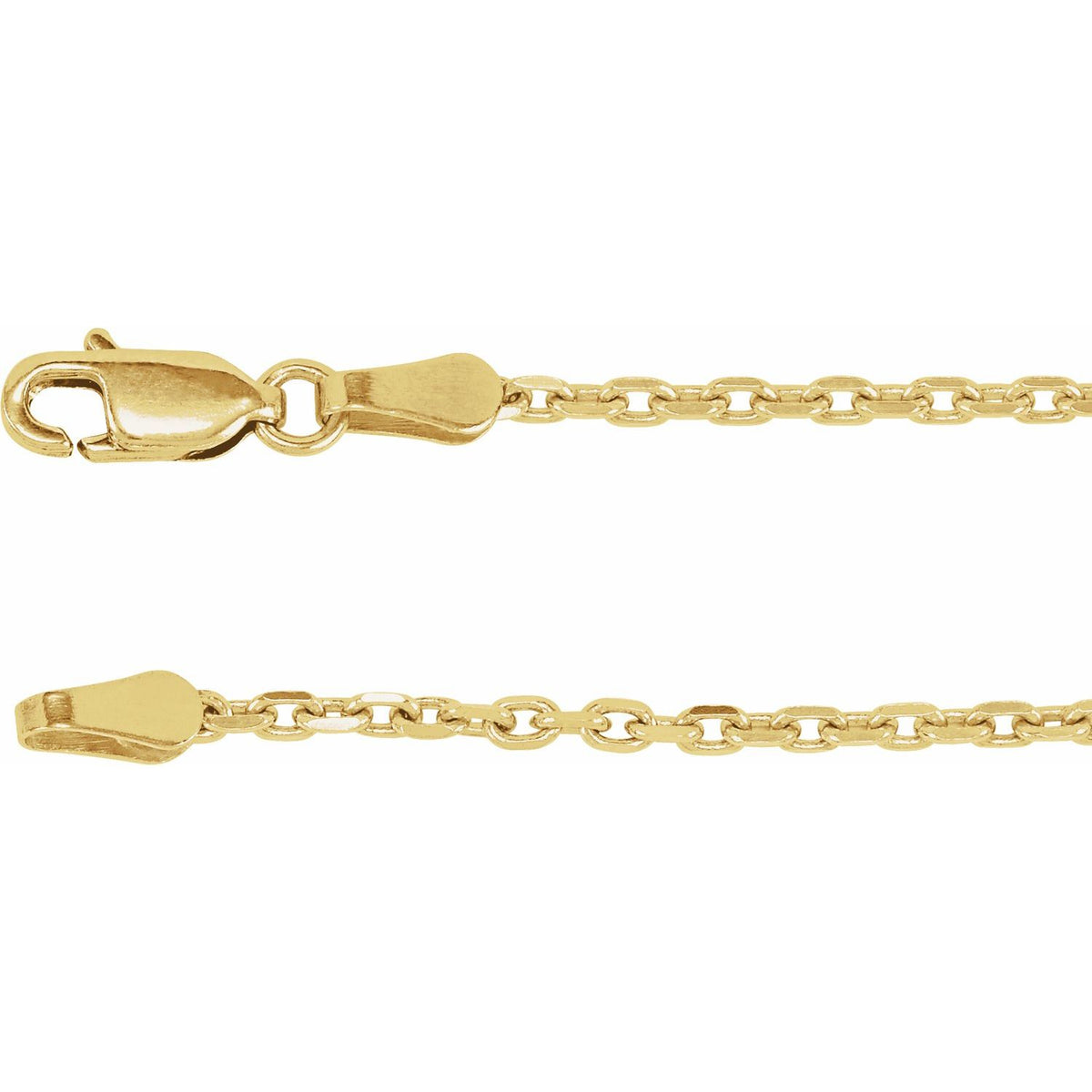 Diamond-Cut Cable 16" Chain (CH524)