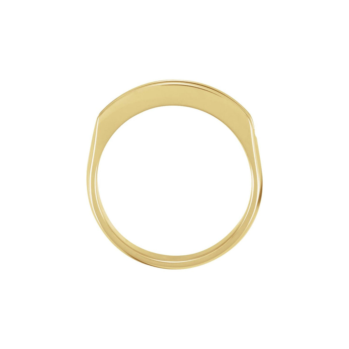 14K Yellow Gold 9/10 CTW Natural Diamond Band