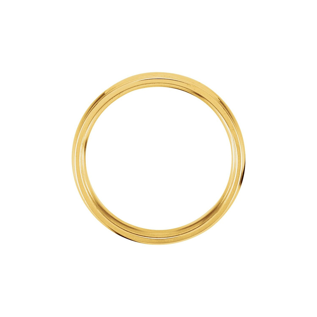 10K Yellow Gold Comfort-Fit Wedding Band