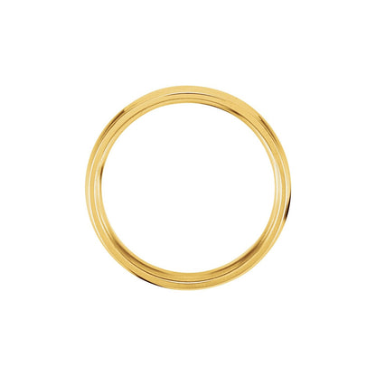 10K Yellow Gold Comfort-Fit Wedding Band