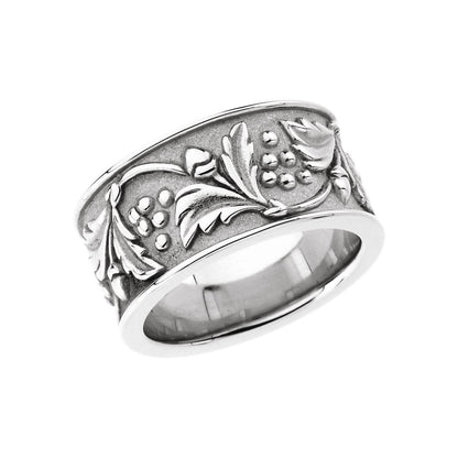 Floral Band, 10.25 mm