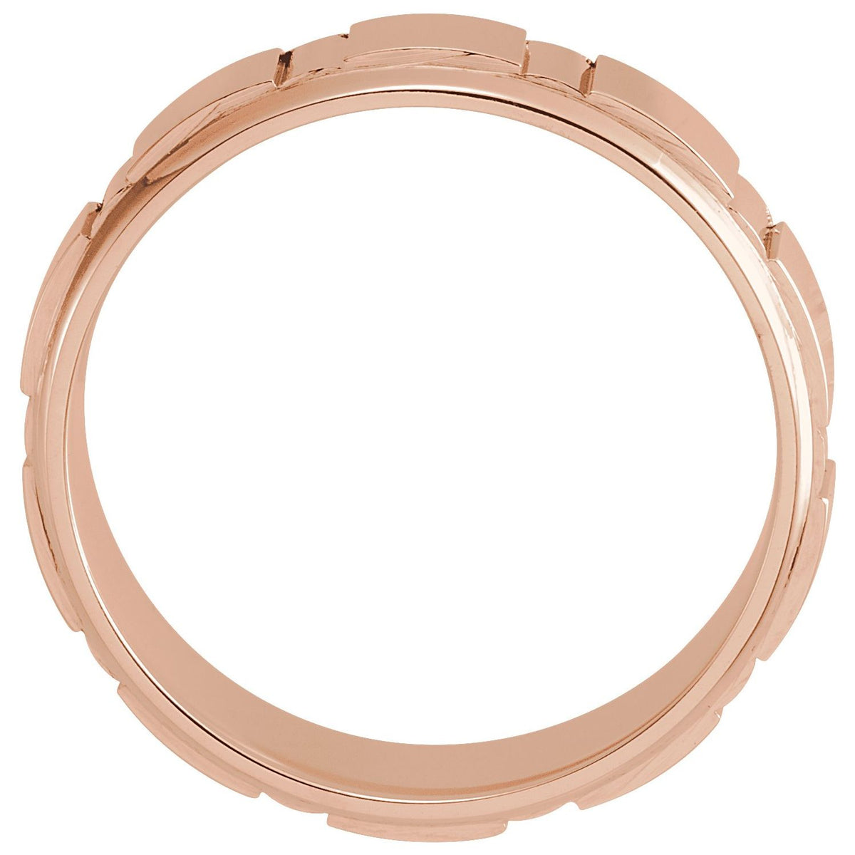 Grooved Flat Band, 6 mm