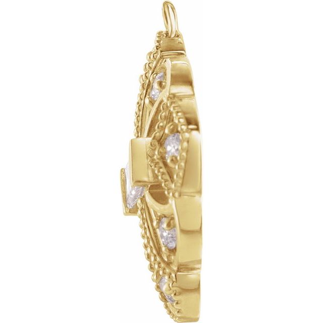 1/5 CTW Natural Diamond Dangle