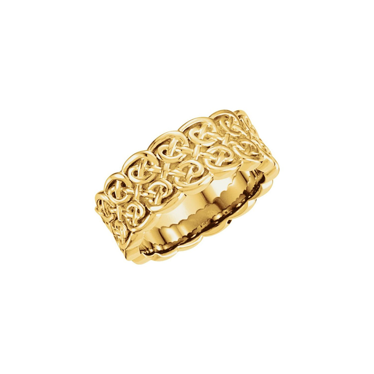 Celtic-Inspired Band, 8 mm