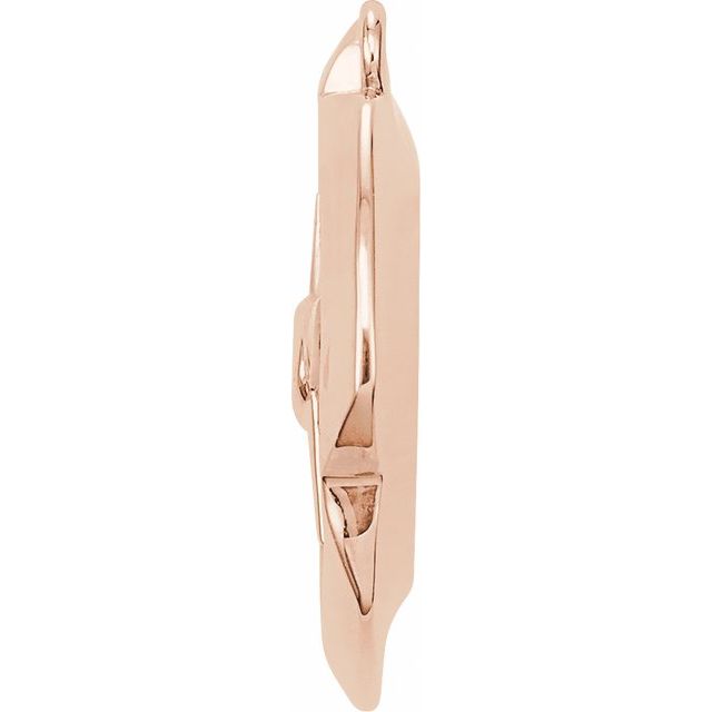.01 CT Natural Diamond Star Dangle