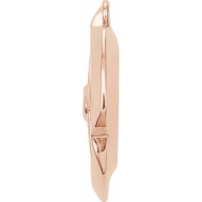 .01 CT Natural Diamond Star Dangle