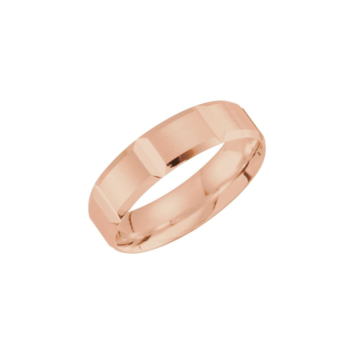 Grooved Beveled Edge Band
