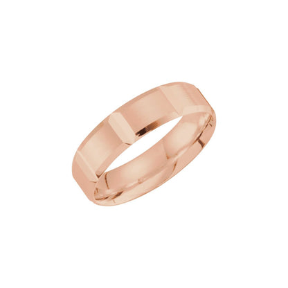 Grooved Beveled Edge Band