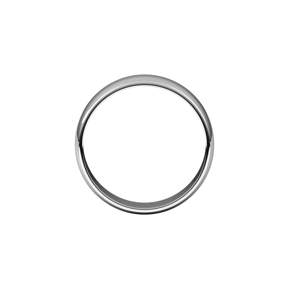 Lightweight Half Round Band, 6 mm