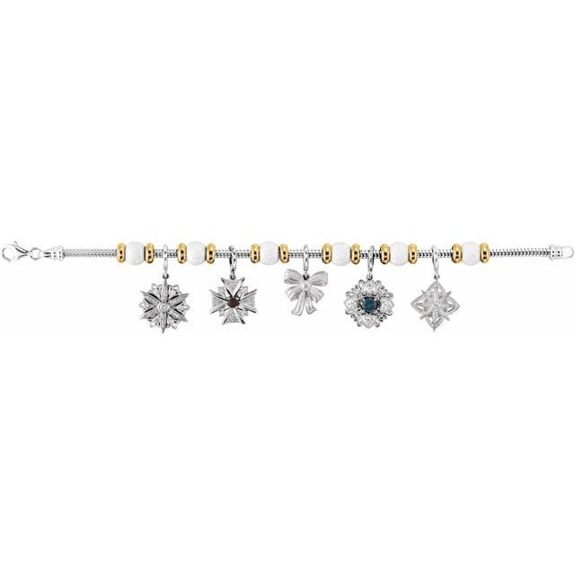 1/3 CTW Natural Diamond Charm/Pendant