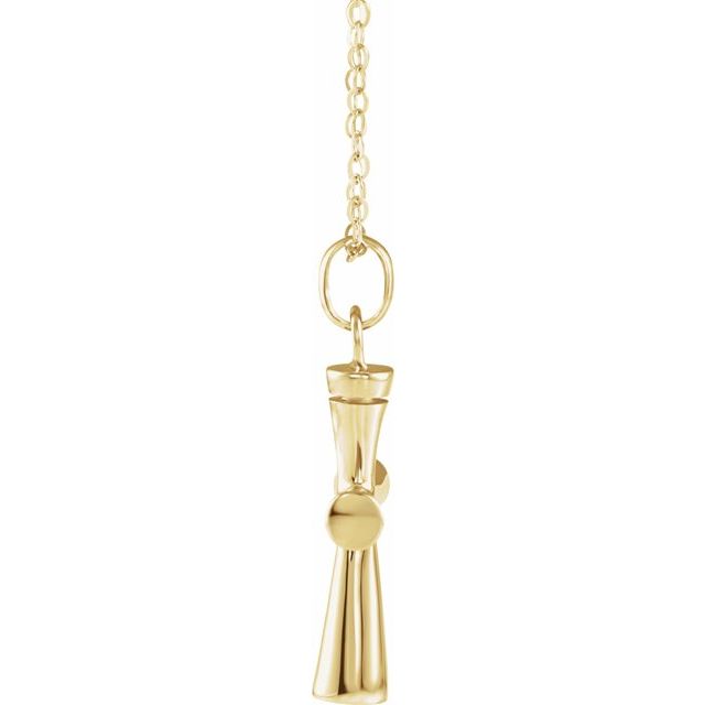Cross Ash Holder Pendant