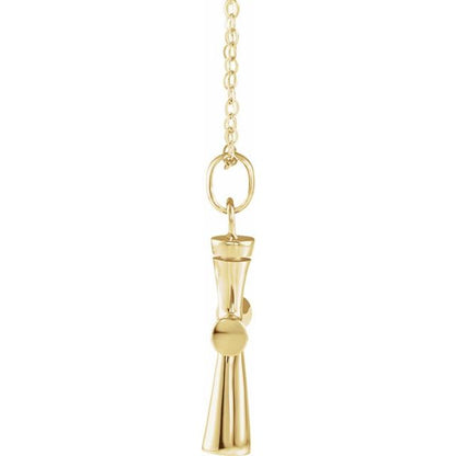 Cross Ash Holder Pendant