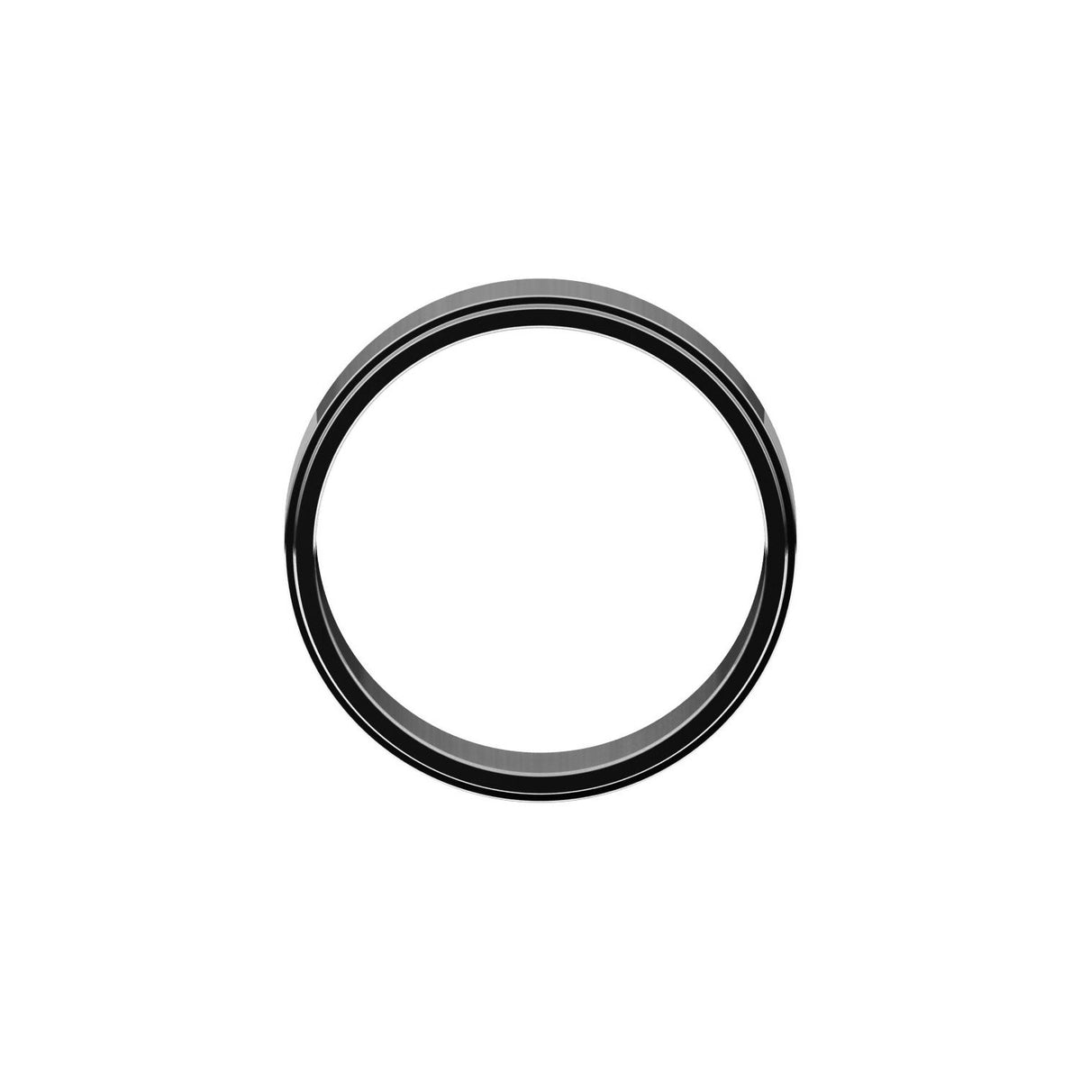 Stepped-Edge Flat Band