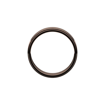 Stepped-Edge Flat Band