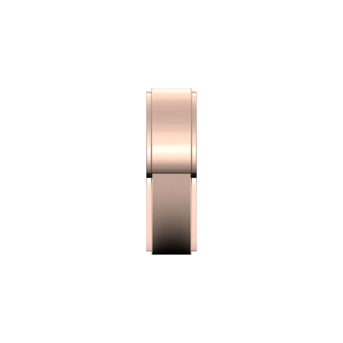 Stepped-Edge Flat Band