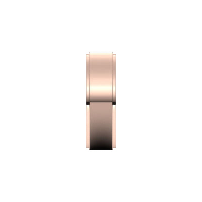 Stepped-Edge Flat Band