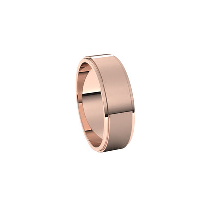Stepped-Edge Flat Band