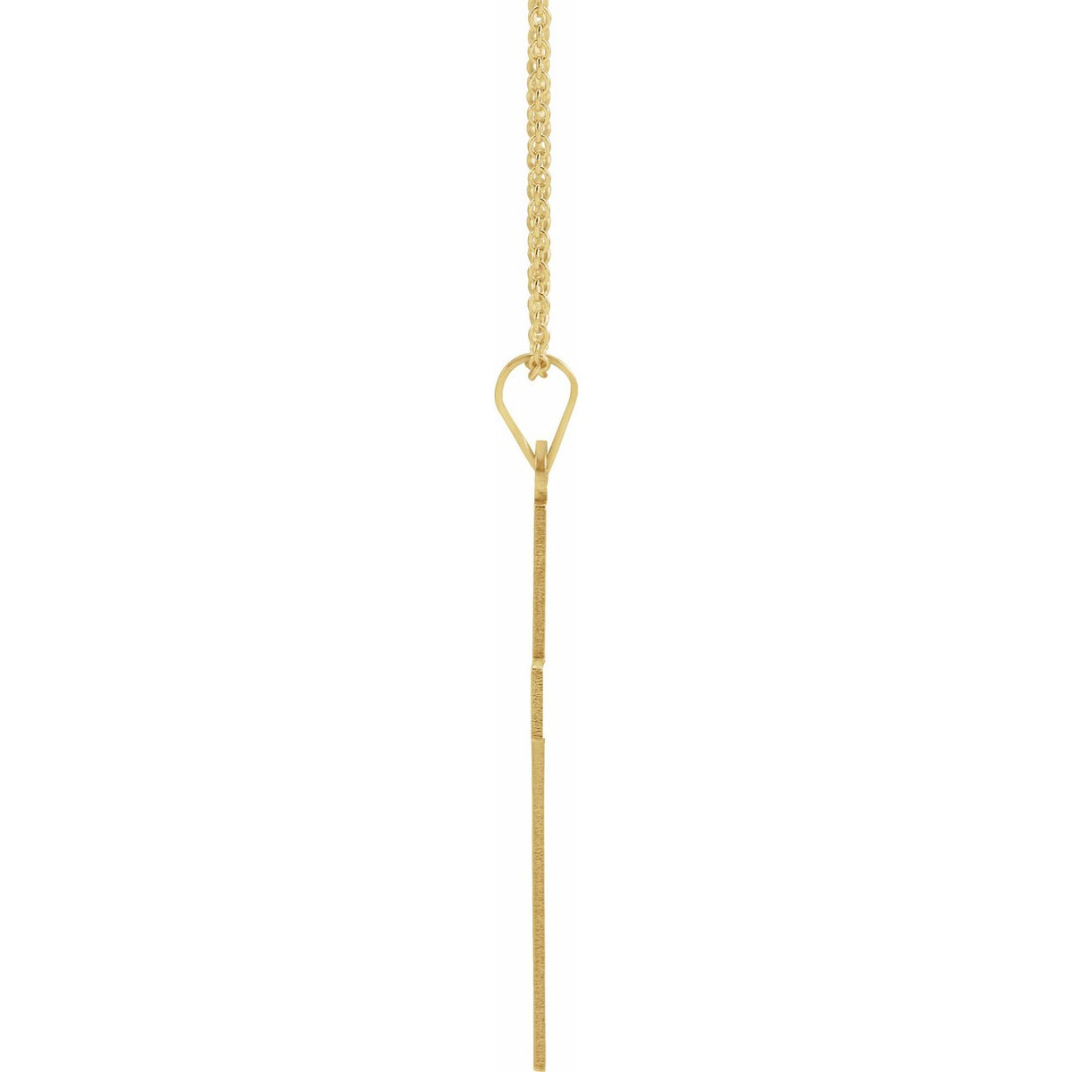 36.8x17. Cross 18" Necklace