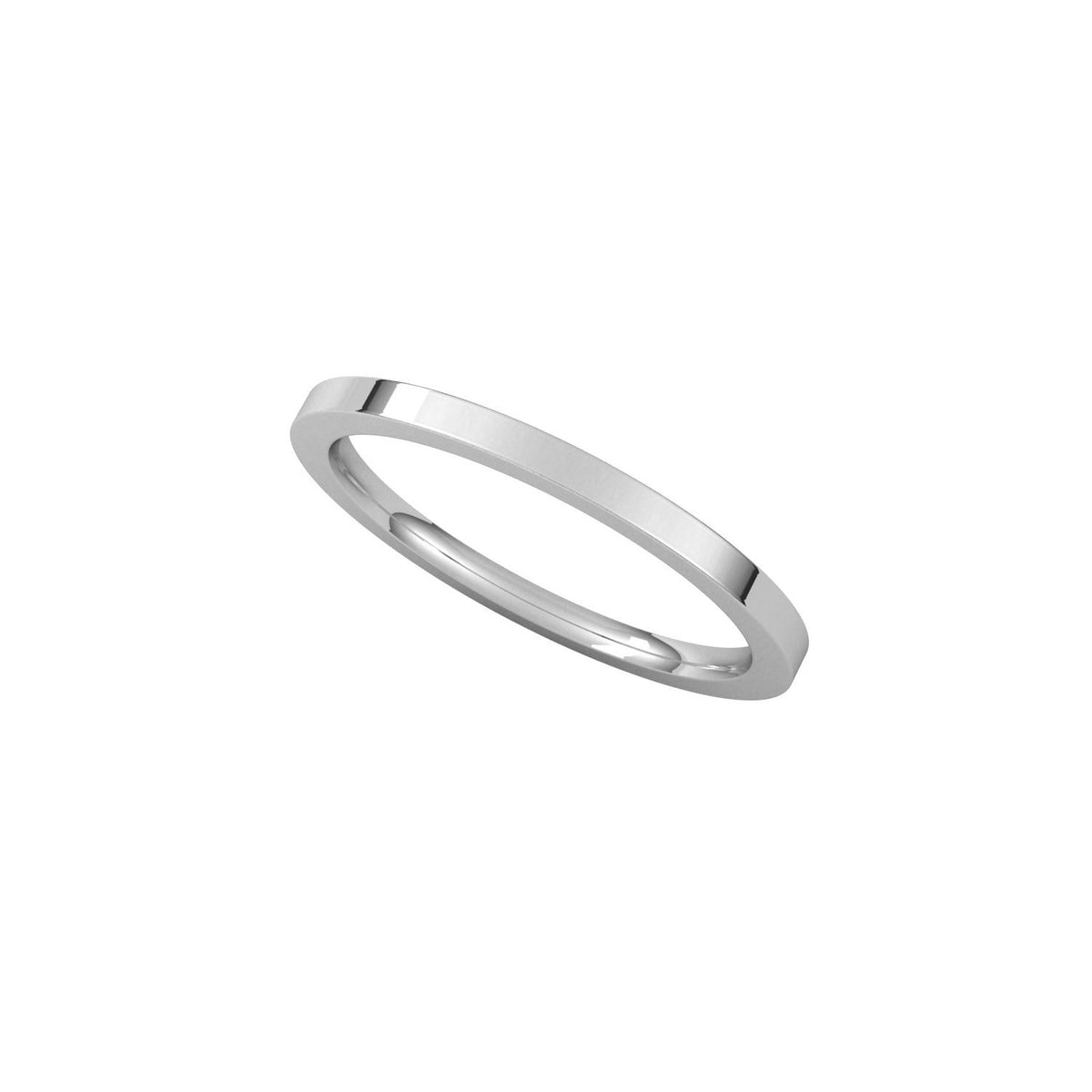Comfort-Fit Flat Band, 1.5 mm