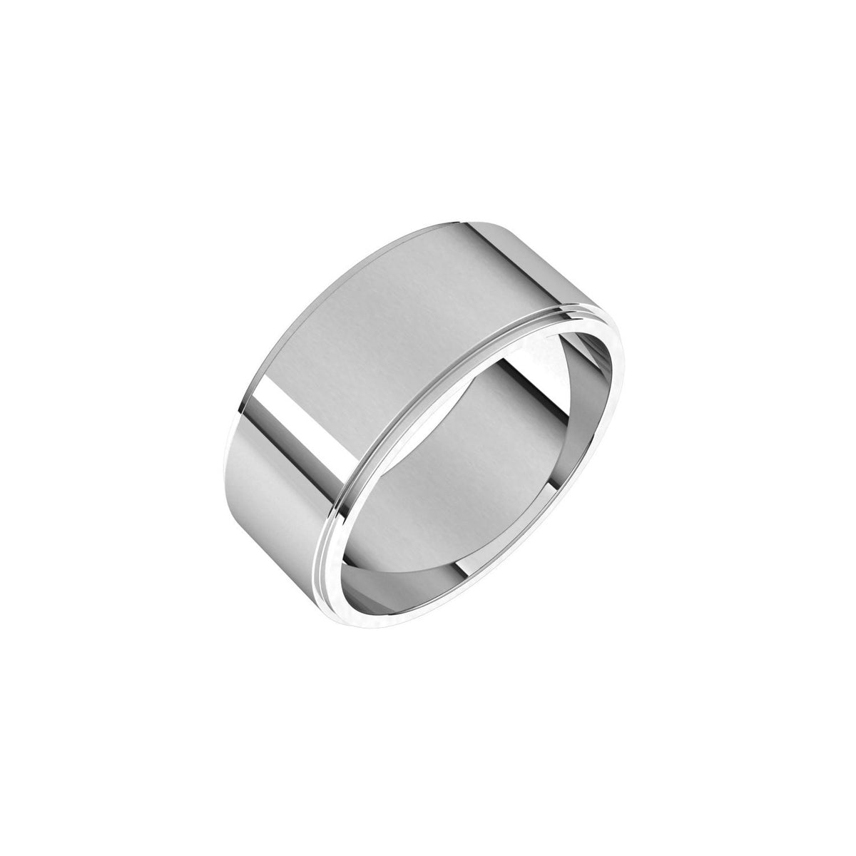 Stepped-Edge Flat Band