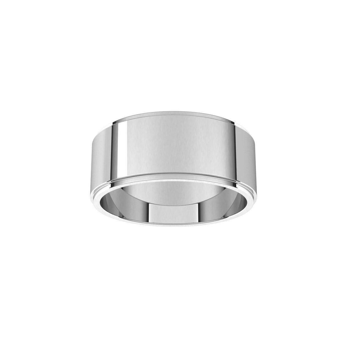 Stepped-Edge Flat Band