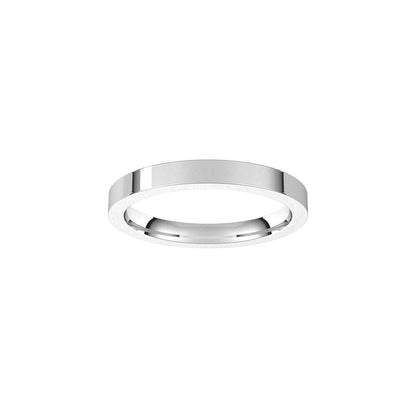 Comfort-Fit Flat Band, 2.5 mm