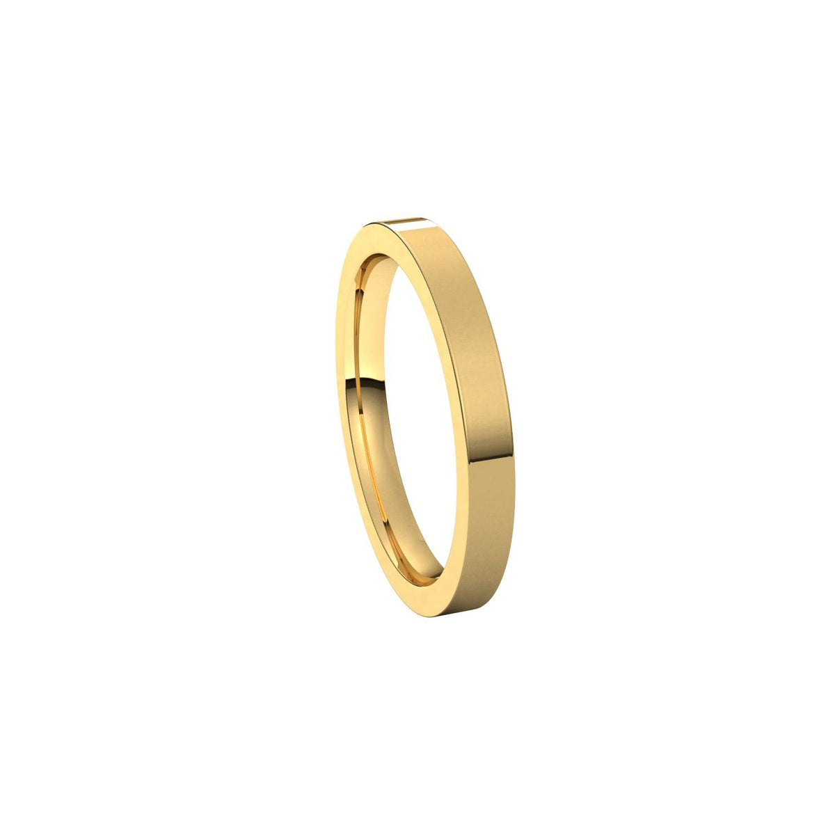 Comfort-Fit Flat Band, 2.5 mm