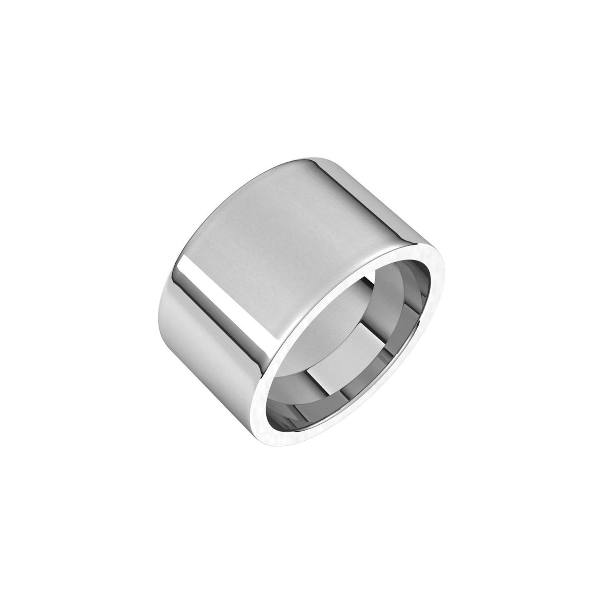 Comfort-Fit Flat Band, 12 mm