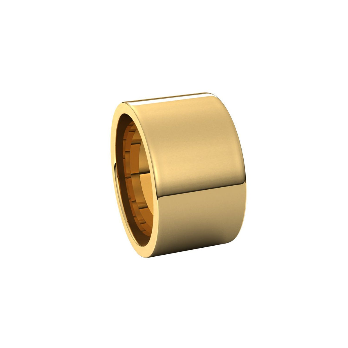 Comfort-Fit Flat Band, 12 mm
