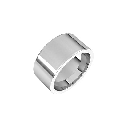 Comfort-Fit Flat Band, 10 mm
