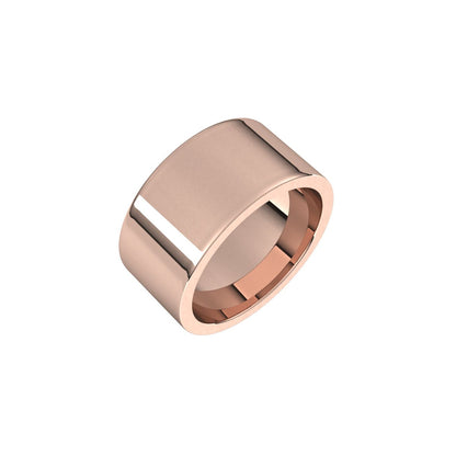 Comfort-Fit Flat Band, 10 mm