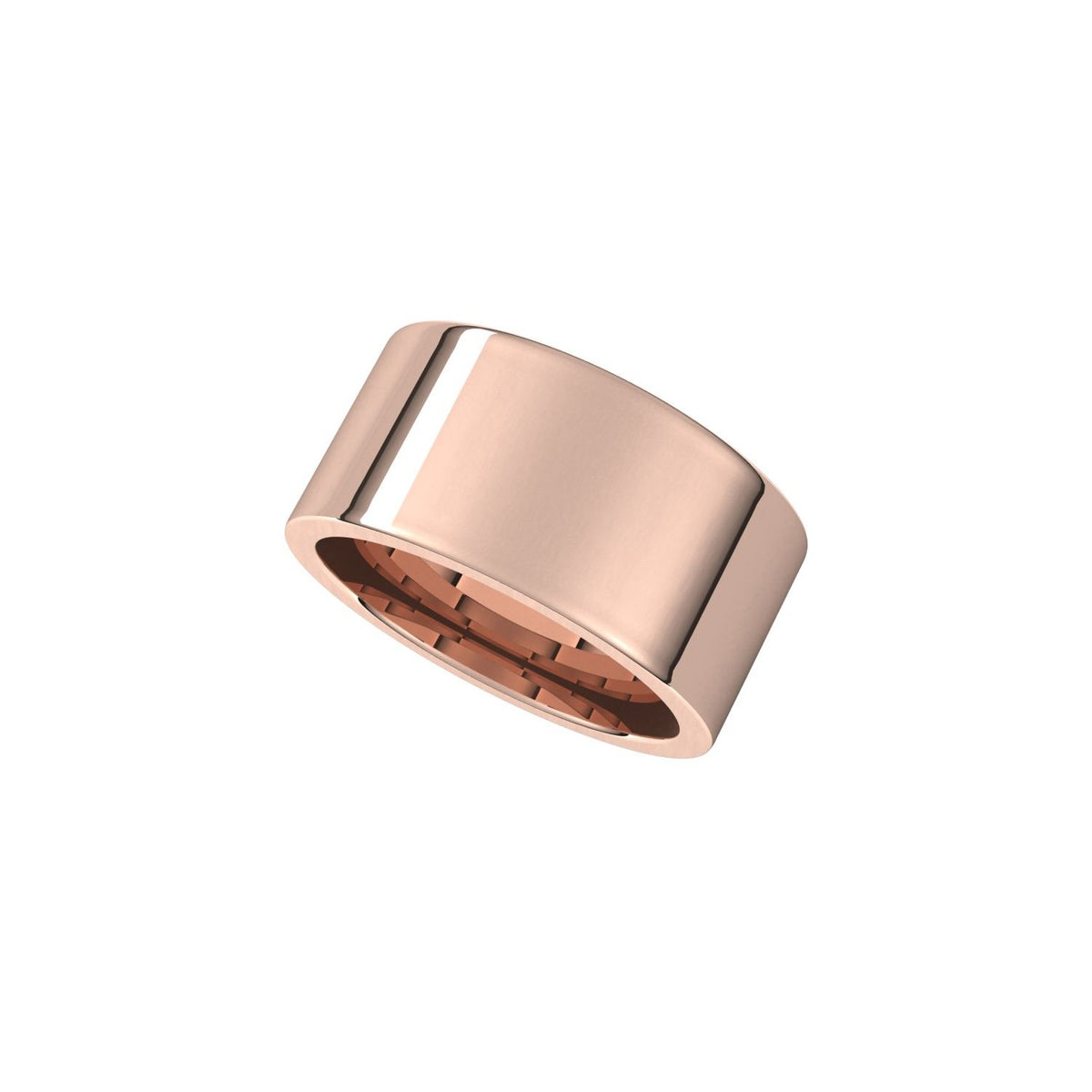 Comfort-Fit Flat Band, 10 mm