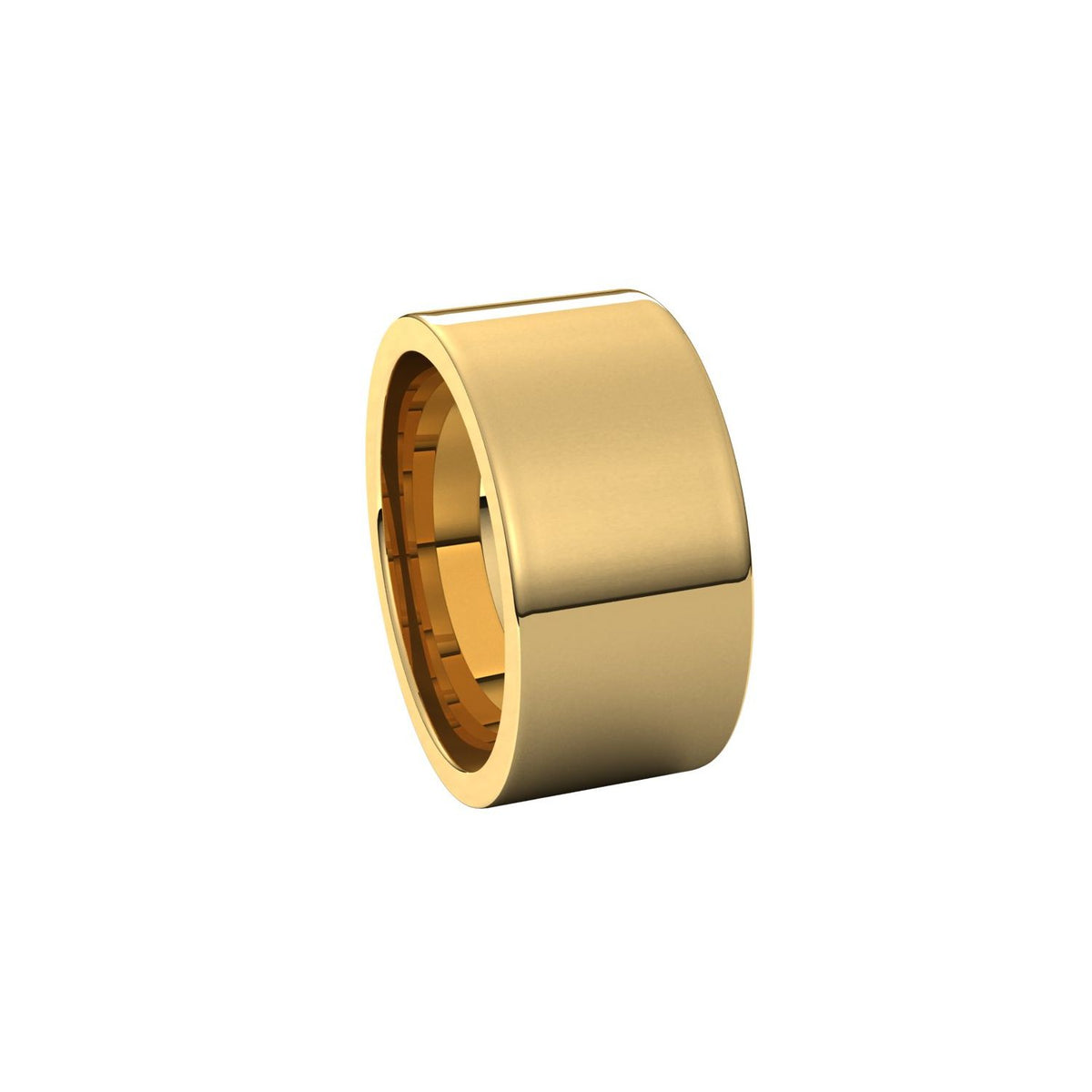 Comfort-Fit Flat Band, 10 mm