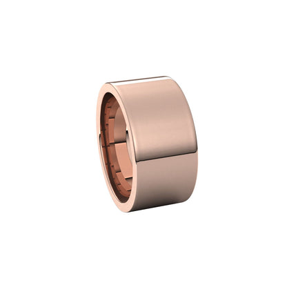 Comfort-Fit Flat Band, 10 mm