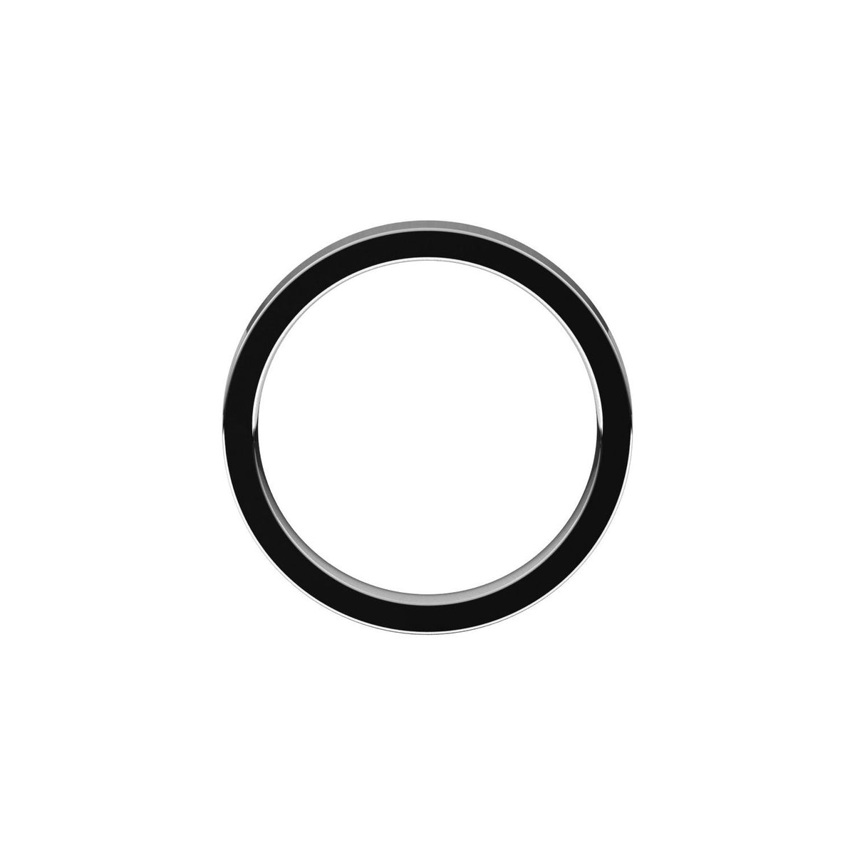 Comfort-Fit Flat Band, 3 mm