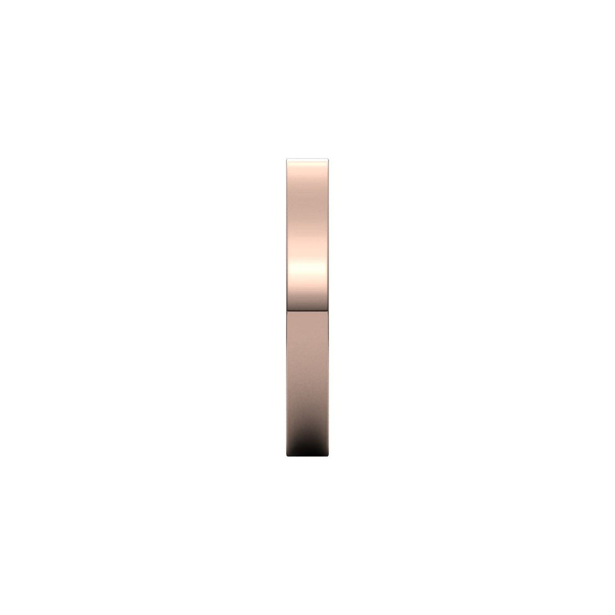 Comfort-Fit Flat Band, 3 mm