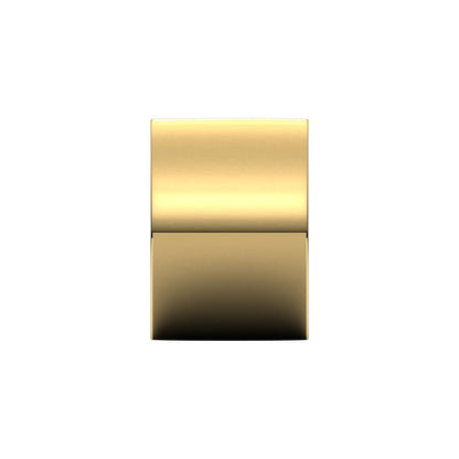 14K Yellow Gold Comfort-Fit Flat Band, 15 mm