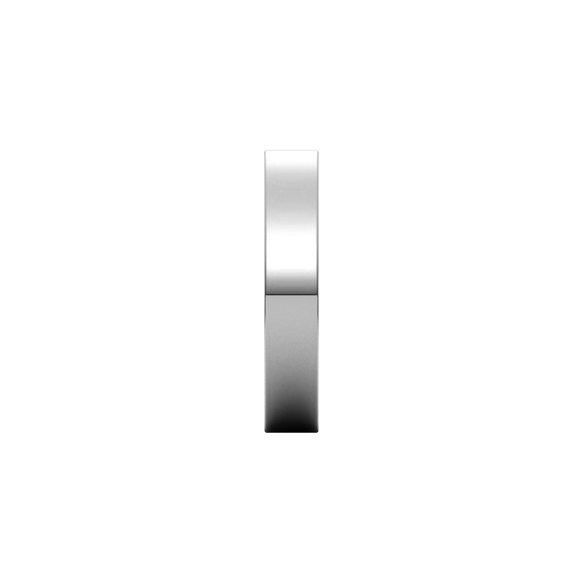 Comfort-Fit Flat Band, 4 mm
