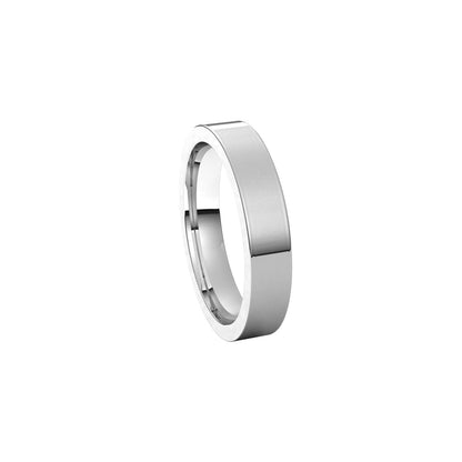 Comfort-Fit Flat Band, 4 mm
