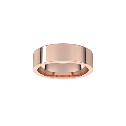 Comfort-Fit Flat Band, 6 mm