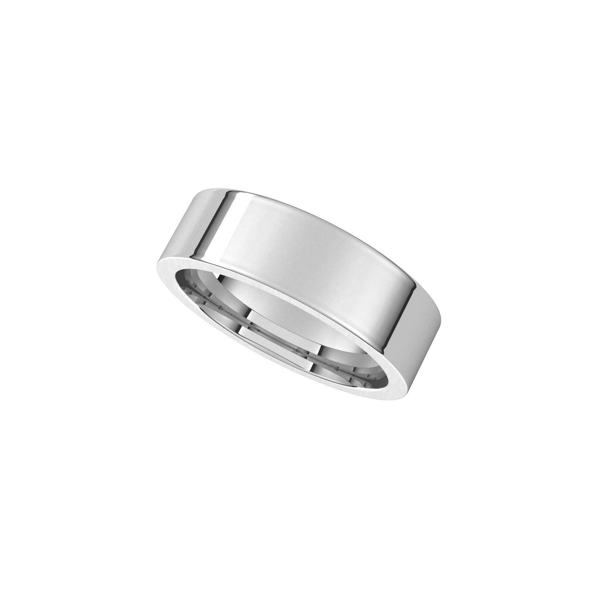 Comfort-Fit Flat Band, 6 mm