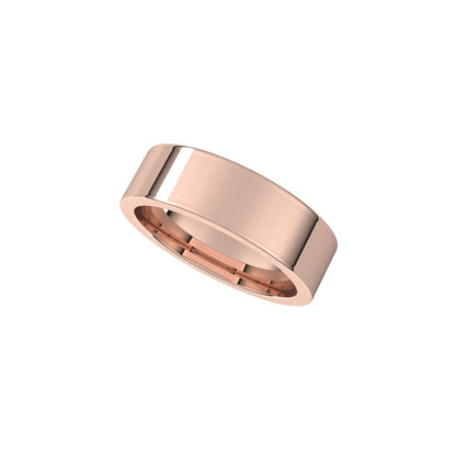 Comfort-Fit Flat Band, 6 mm