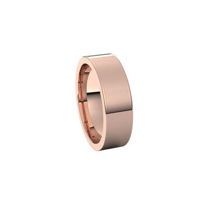 Comfort-Fit Flat Band, 6 mm