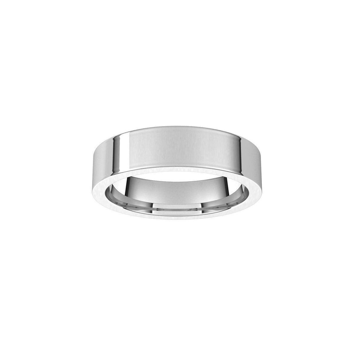 Comfort-Fit Flat Band, 5 mm