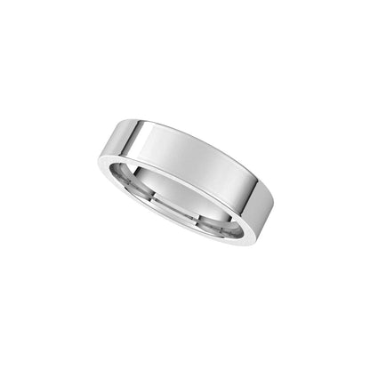 Comfort-Fit Flat Band, 5 mm