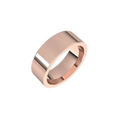 Comfort-Fit Flat Band, 7 mm