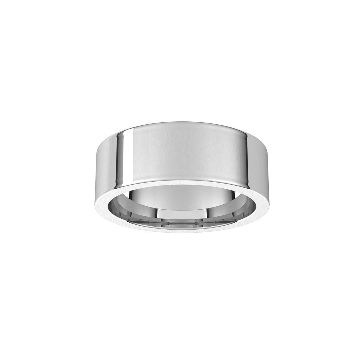 Comfort-Fit Flat Band, 7 mm