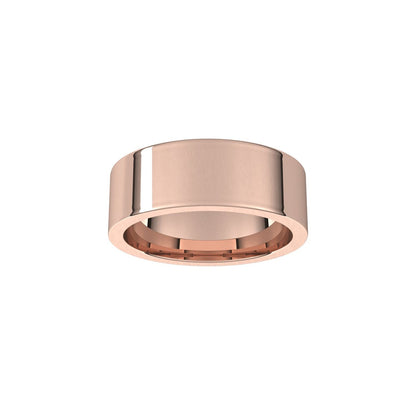 Comfort-Fit Flat Band, 7 mm